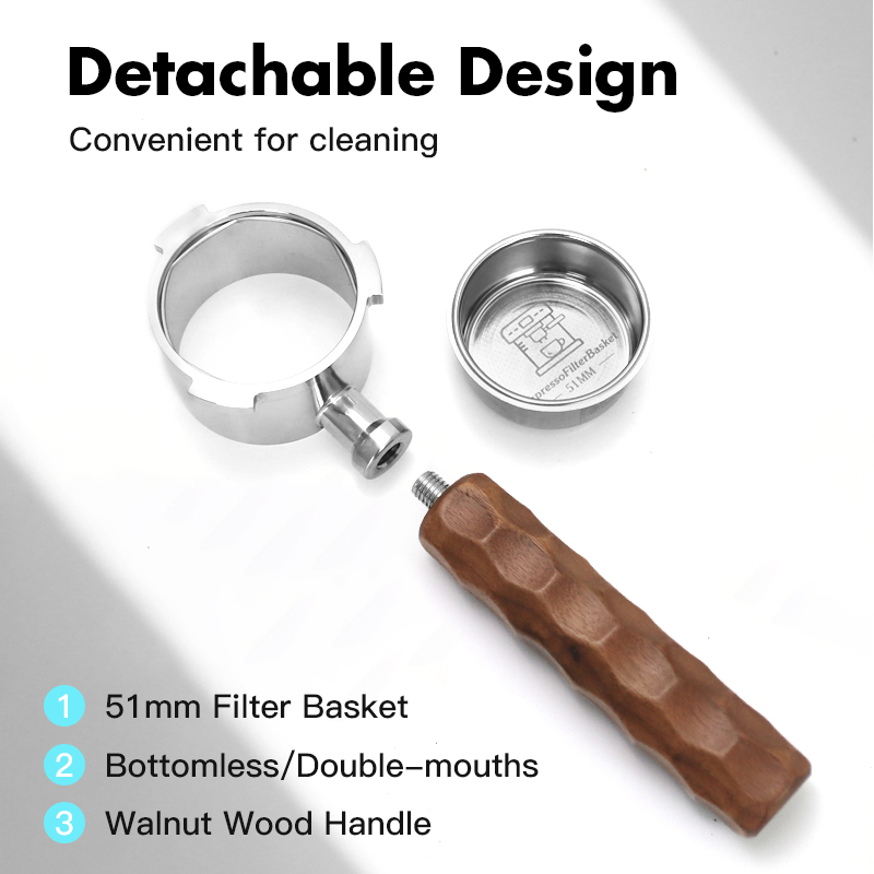 51mm Coffee Bottomless Portafi - Delonghi Espresso Magnifica 评论和价格
