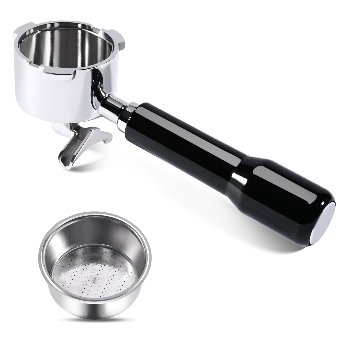 Double Spout 51mm Coffee Porta - Delonghi Espresso Magnifica 评论和价格