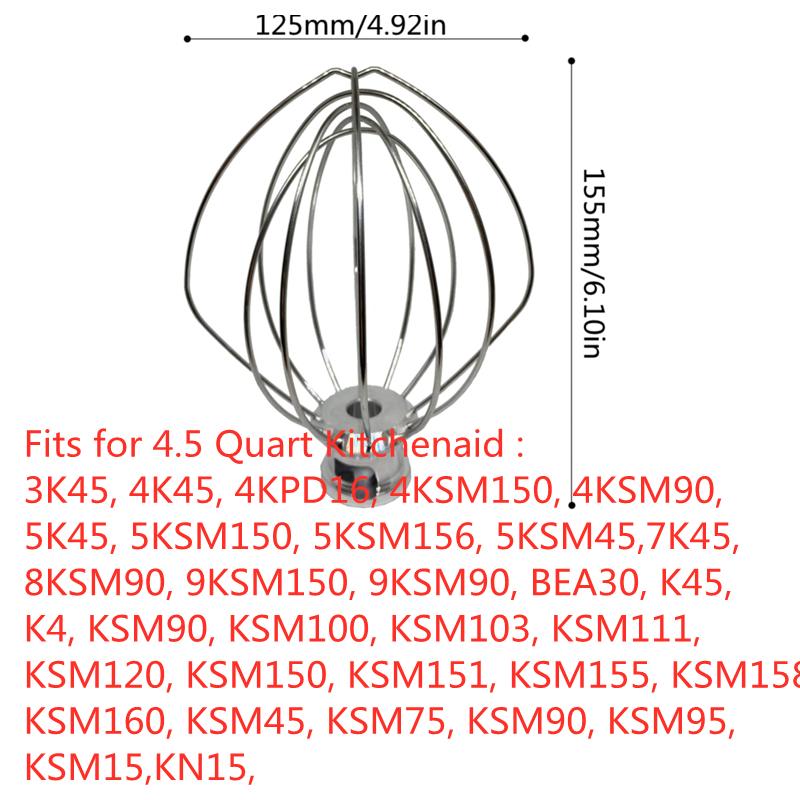 Stainless Steel Wire Whip Elec - Kitchenaid Mixer Hand Mixer 评论和价格
